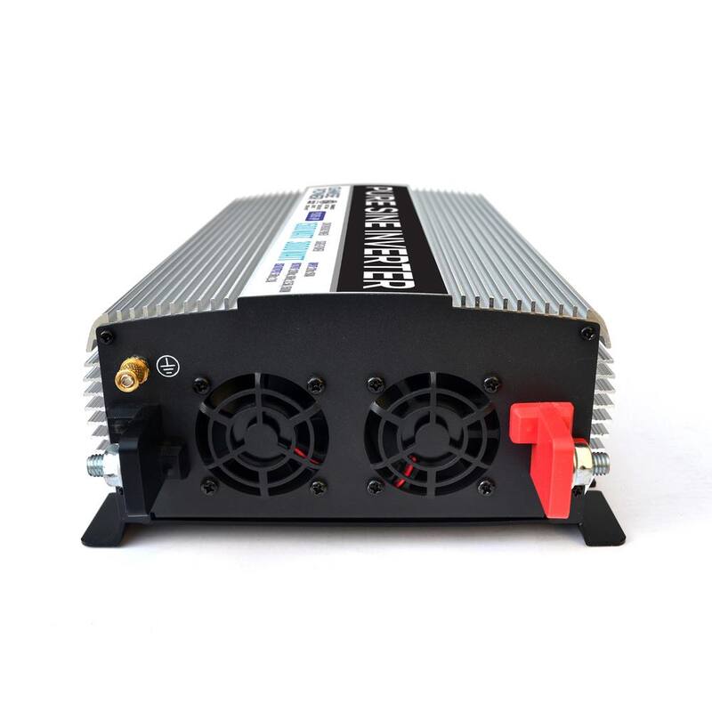 GoWISE USA 1,500-Watt Continuous/3,000-Watt Peak Pure Sine Wave Inverter - PS1005