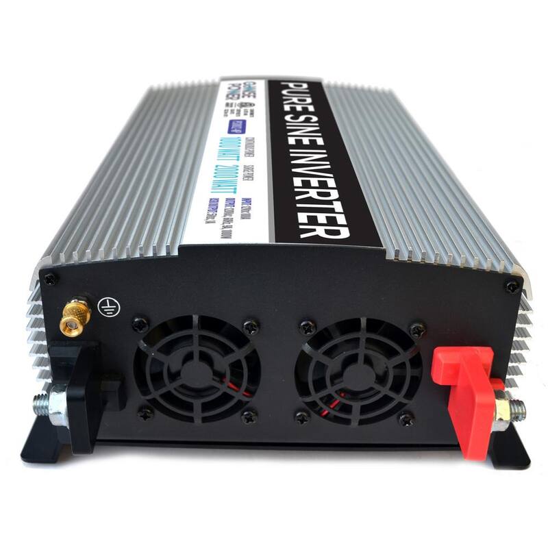 GoWISE USA 1,000-Watt Continuous/2,000-Watt Peak Pure Sine Wave Inverter - PS1002