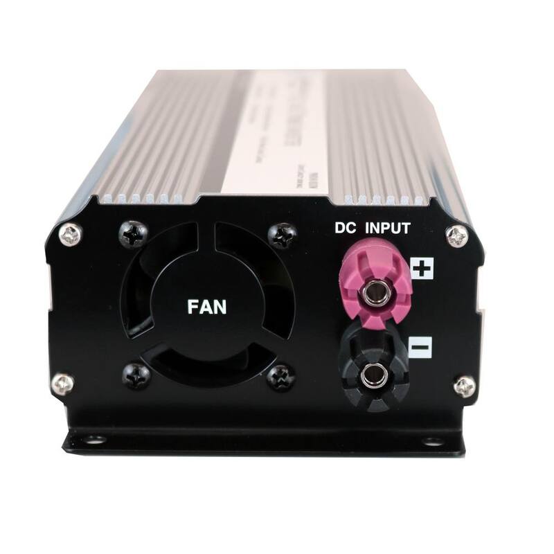 AIMS POWER 800-Watt Modified Sine Inverter 12-Volt DC to 120-Volt - PWRINV800W