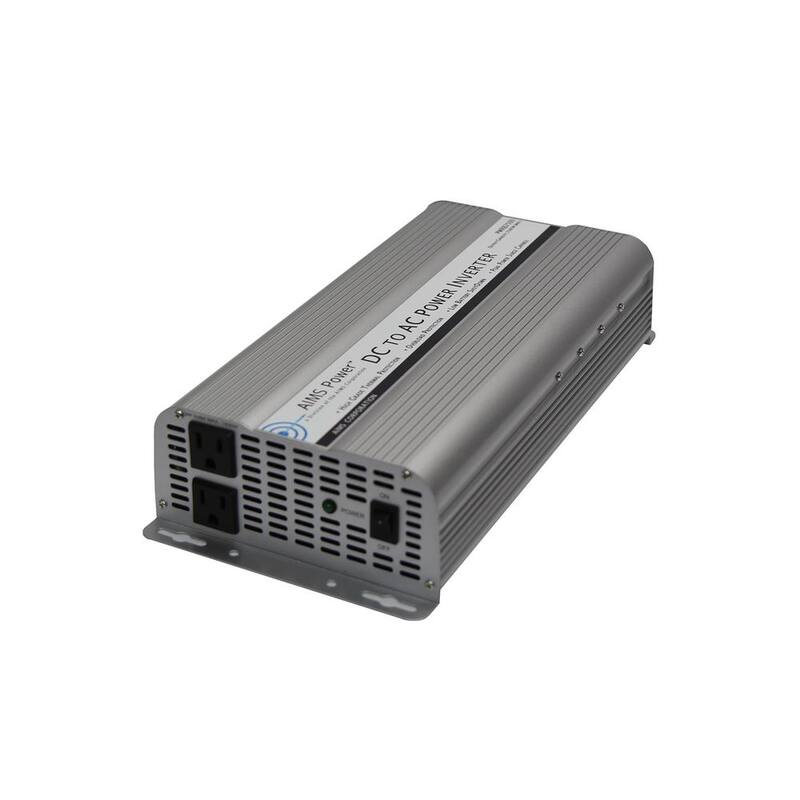 AIMS POWER 2,500-Watt Modified Sine Inverter 12-Volt DC to 120-Volt AC - PWRB2500