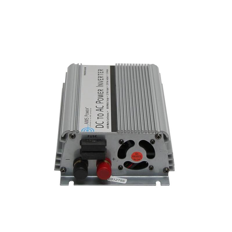 AIMS POWER 400-Watt Modified Sine Inverter 12-Volt DC to 120-Volt - PWRINV400W