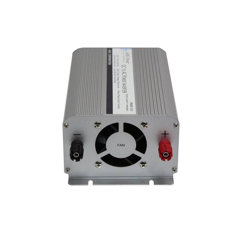 AIMS POWER 1,000-Watt Modified Sine Inverter 12-Volt DC to 120-Volt AC - PWRB1000