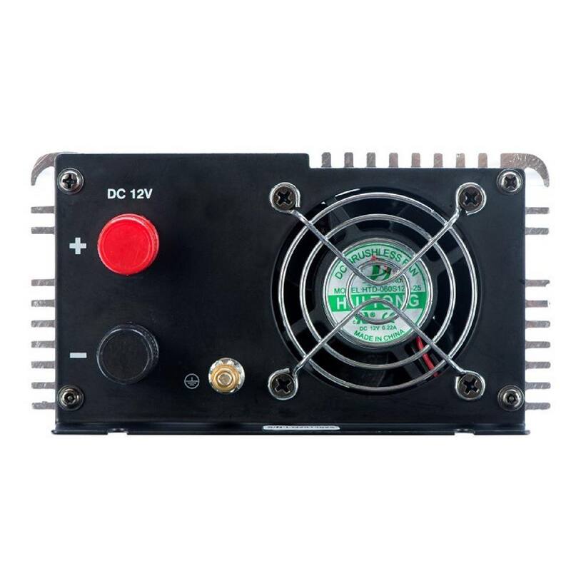 GoWISE USA 600-Watt Continuous/1200-Watt Peak Pure Sine Wave Inverter - PS1001