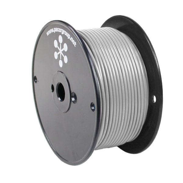 Pacer Group Pacer Grey 10 AWG Primary Wire - 250ft - WUL10GY-250