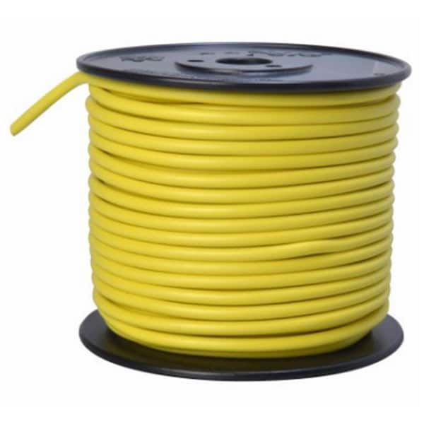 Keen 55672223 100 ft. 10 Gauge Primary Wire - Yellow - KE3238159