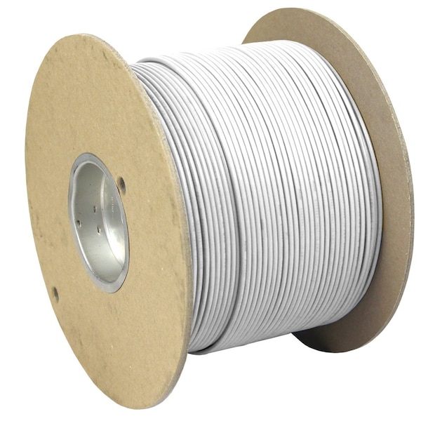 Pacer Group Pacer White 18 AWG Primary Wire, 1,000' - WUL18WH-1000