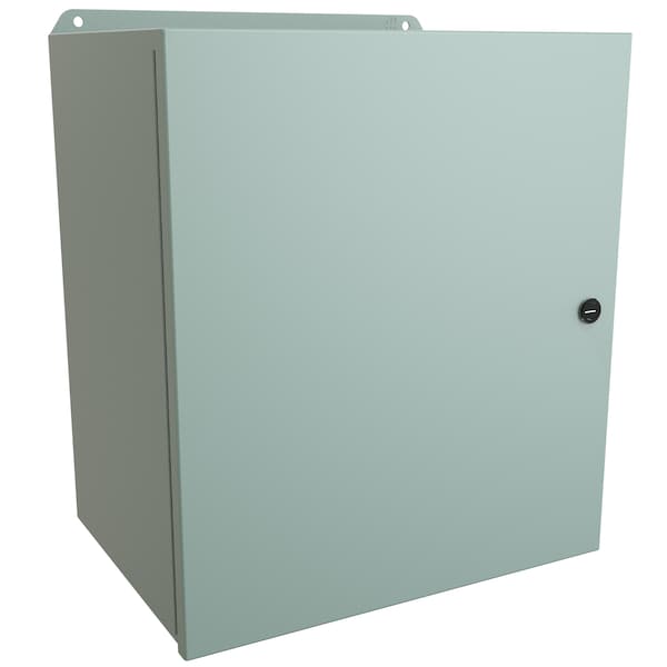 Hammond Steel Electrical Enclosures, 16 in H, 10 in D, 14 in W, NEMA 4, Hinged - EJ161410