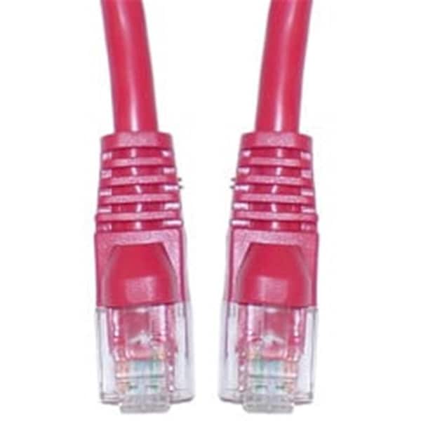 Cable Wholesale CableWholesale 10X6-33710 Cat5e Red Ethernet Crossover Cable  Snagless Molded Boot  10 foot - 10X6-33710