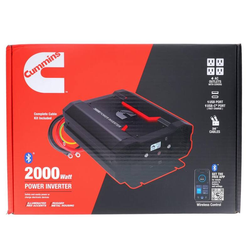 Cummins 2000W Modified Sine Wave Inverter - CMN2000W