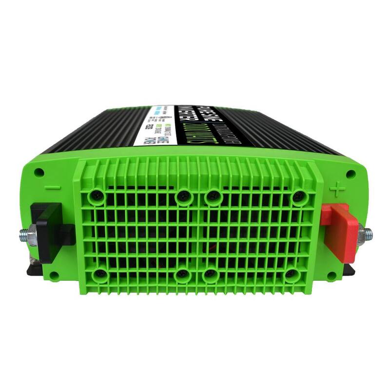 Unbranded 2000-Watt Continuous 4000-Watt Surge Peak Power Pure Sine Wave Inverter w/Digital LCD Display - PS1009