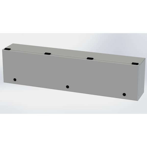 Saginaw Control & Engineering Carbon Steel Electrical Enclosures, 9 in H, 6 in D, 36 in W, NEMA 3R, 4, 12, 13, Hinged - SCE-L9366ELJ