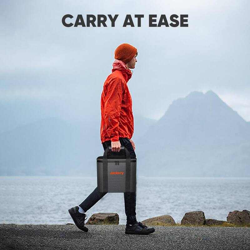 Jackery Carrying Case Bag (S Size) for Explorer 290/550, Black (Power Station Not Included) - Bag Small Size