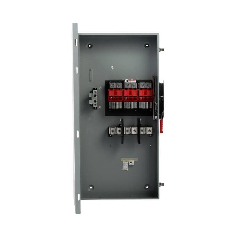 Siemens General Duty 400 Amp 240-Volt 3-Pole Outdoor Fusible Safety Switch - GF325NRA