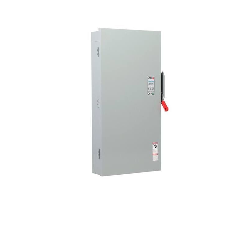 Siemens Heavy Duty 600 Amp 240-Volt Double Pole Outdoor Fusible Safety Switch - HF226NRA