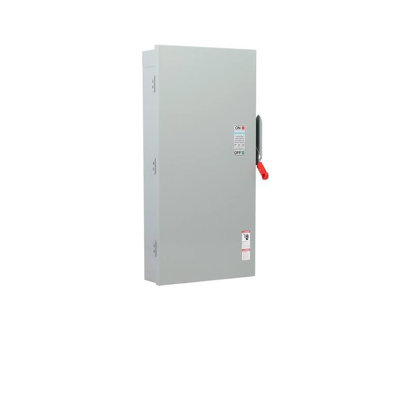 Siemens General Duty 600 Amp 240-Volt Double Pole Outdoor Fusible Safety Switch - GF226NRA