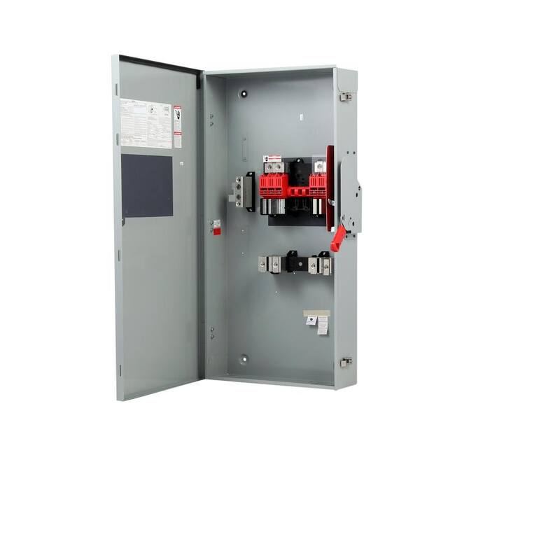 Siemens General Duty 600 Amp 240-Volt Double Pole Outdoor Fusible Safety Switch - GF226NRA