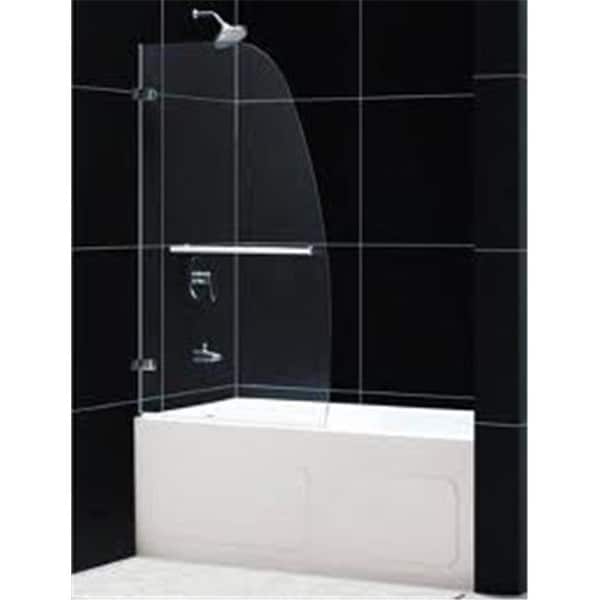 Dreamline DreamLine SHDR-3534586-01 DreamLine AQUA UNO 34 x 58 Single Panel Hinged Tub Door - SHDR-3534586-01