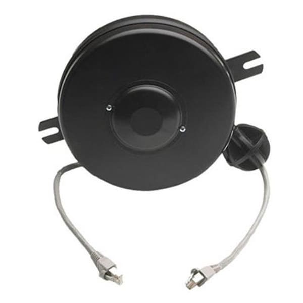 Stage Ninja Stage Ninja CAT6-15-S 15 ft. Retractable CAT6 Cable Reel - CAT6-15-S