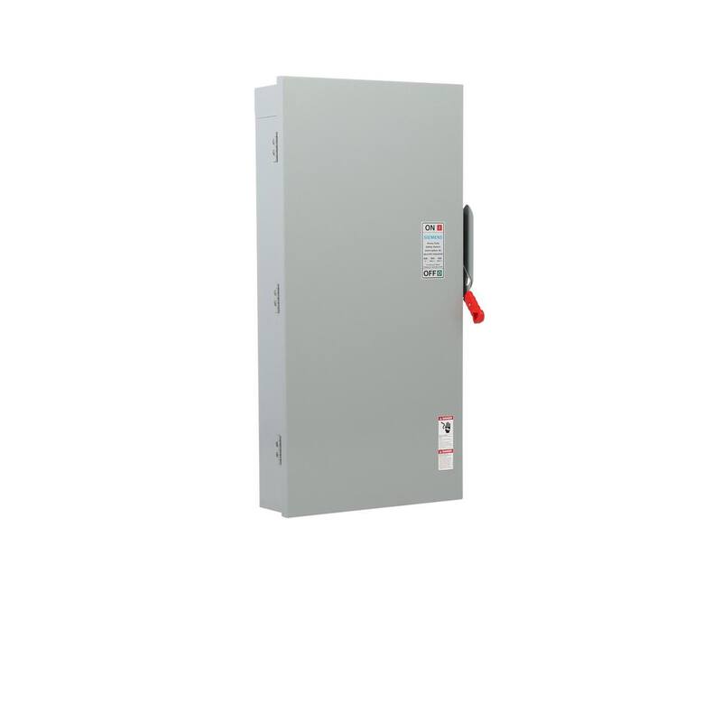 Siemens Heavy Duty 600 Amp 600-Volt 3-Pole Outdoor Fusible Safety Switch - HF366RA