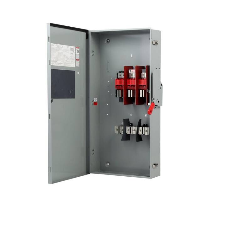 Siemens Heavy Duty 600 Amp 600-Volt 3-Pole Outdoor Fusible Safety Switch - HF366RA