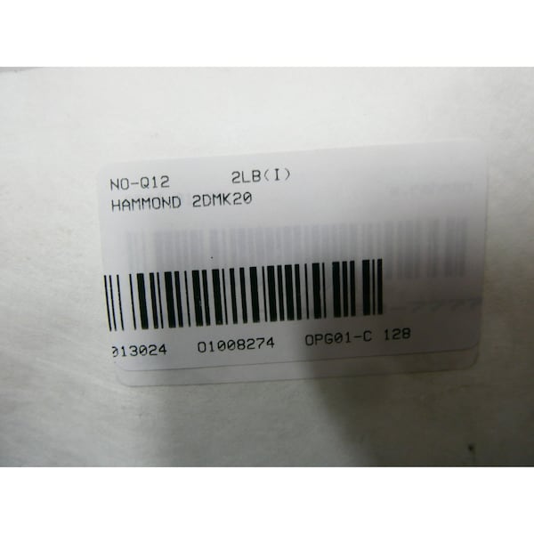Hammond DIN RAIL MOUNTING KIT ENCLOSURE PARTS AND ACCESSORY - 2DMK20