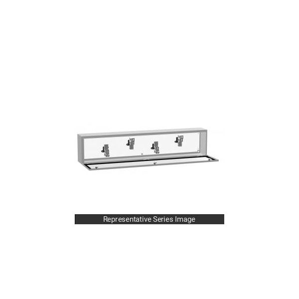 Hammond Splitter Trough, 72 in. H x 8 in. W x 7 in. L, Steel - CN4ST6203