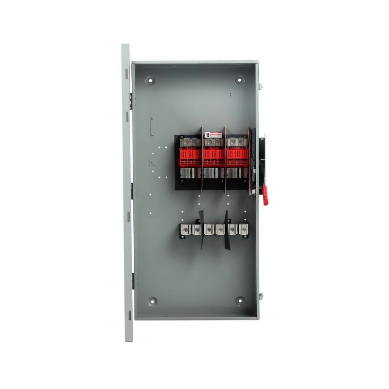 Siemens Heavy Duty 400 Amp 600-Volt 3-Pole Indoor Fusible Safety Switch - HF365A