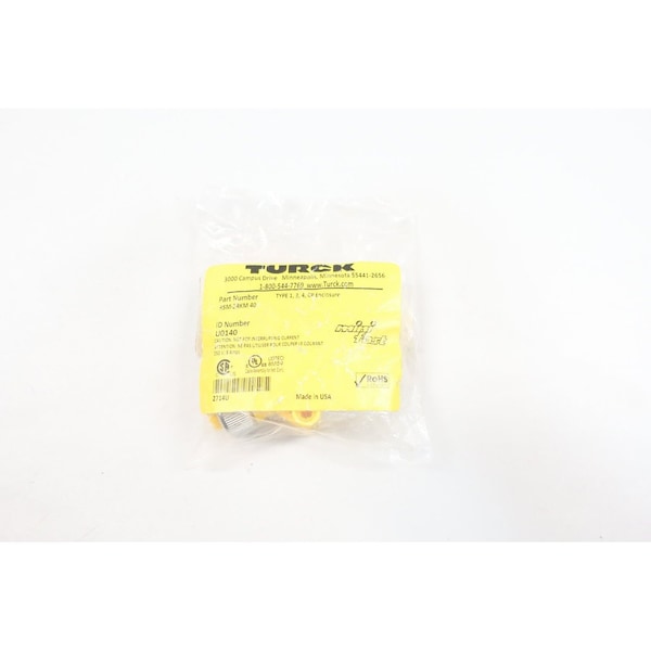 Turck Rsm-2Rkm 40 Mini Fast T Connector - RSM-2RKM 40