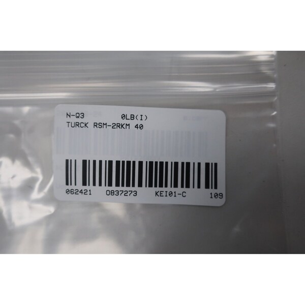 Turck Rsm-2Rkm 40 Mini Fast T Connector - RSM-2RKM 40