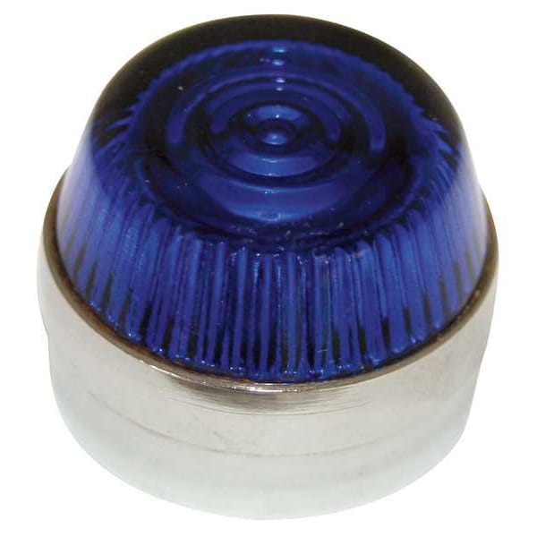 Lente indicadora de luz piloto Eaton, 30mm, azul, vidrio - 10250TC10N