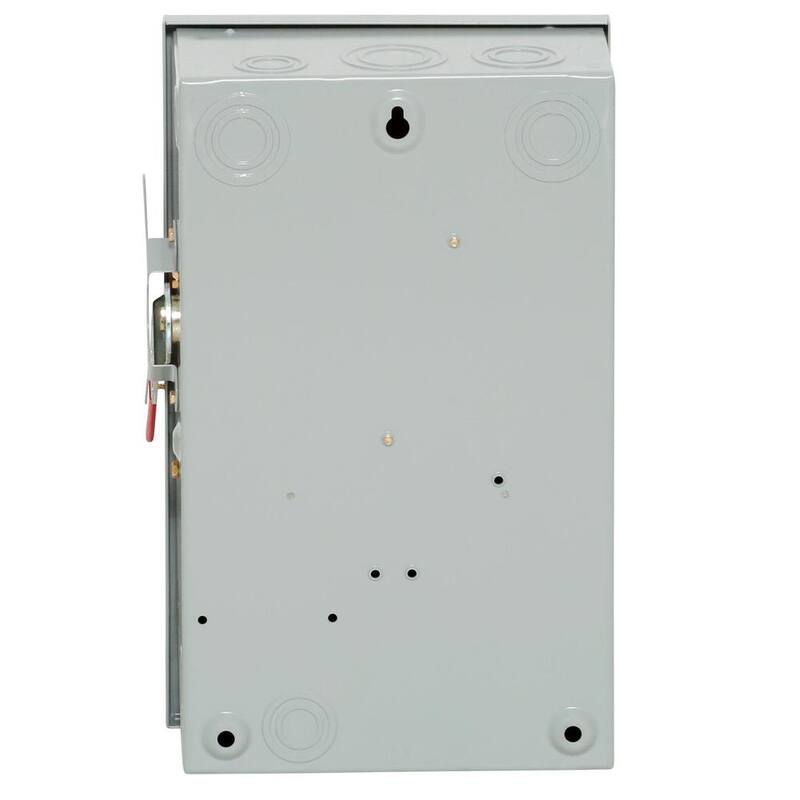 GE 60 Amp 240-Volt Non-Fuse Indoor Safety Switch - TGN3322