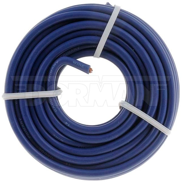 Motormite 14 Gauge Blue Primary Wire- Card, 85720 - 85720
