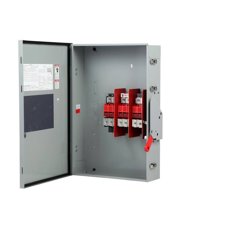 Siemens Heavy Duty 400 Amp 600-Volt 3-Pole Type 12 Non-Fusible Safety Switch - HNF365JA