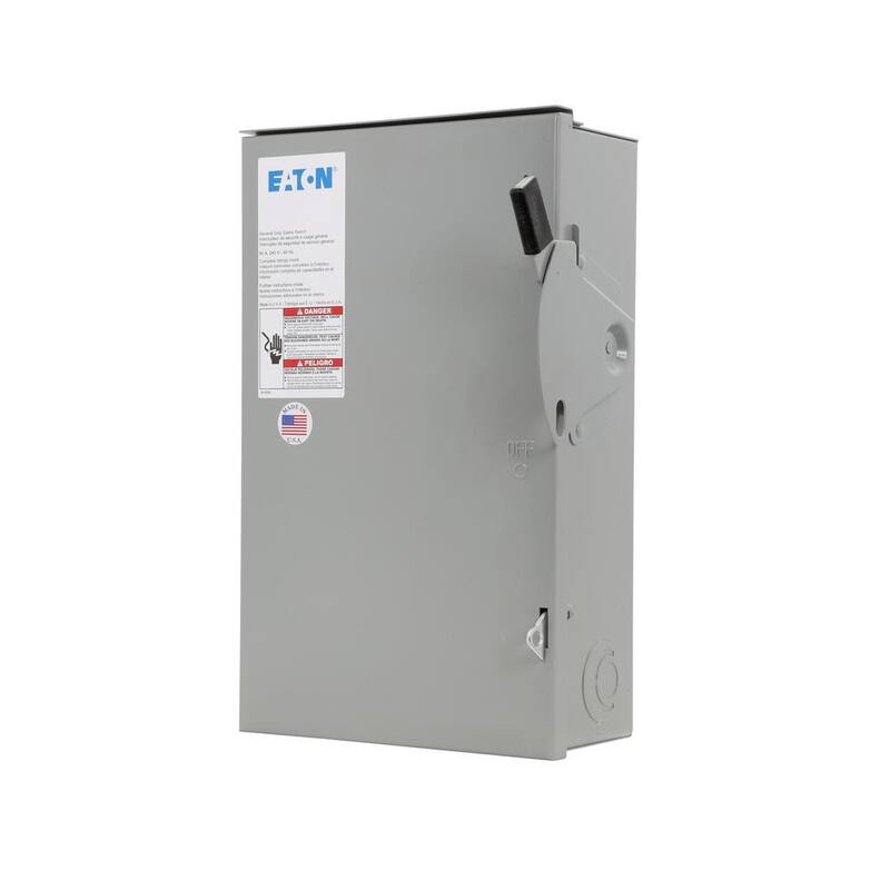 Eaton General Duty 60 Amp Non-Fusible Outdoor Safety Switch - DG222URB