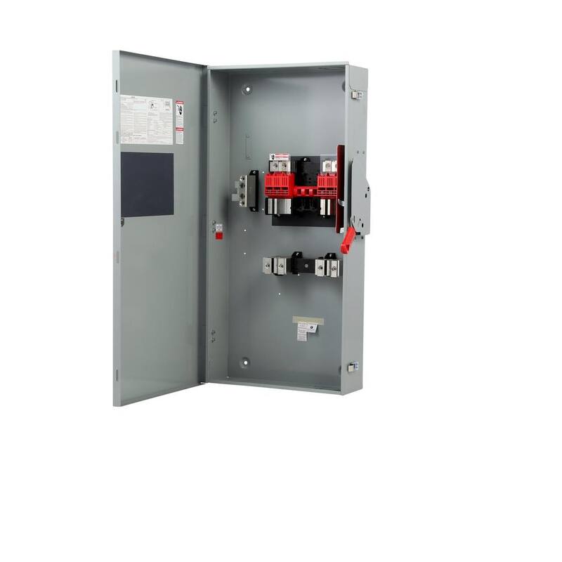 Siemens General Duty 600 Amp 240-Volt Double Pole Indoor Fusible Safety Switch - GF226NA