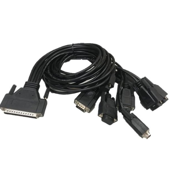 Advantech 1m Male DB-62 to 8x Male DB-9 Cable - OPT8H-AE