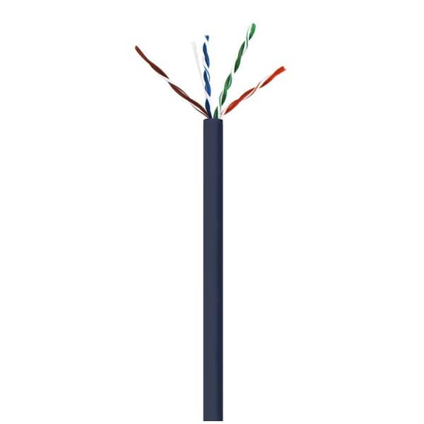 Wavenet CAT6 550MHz NO SPLINE WHITE - CAT6V-CMR-WH