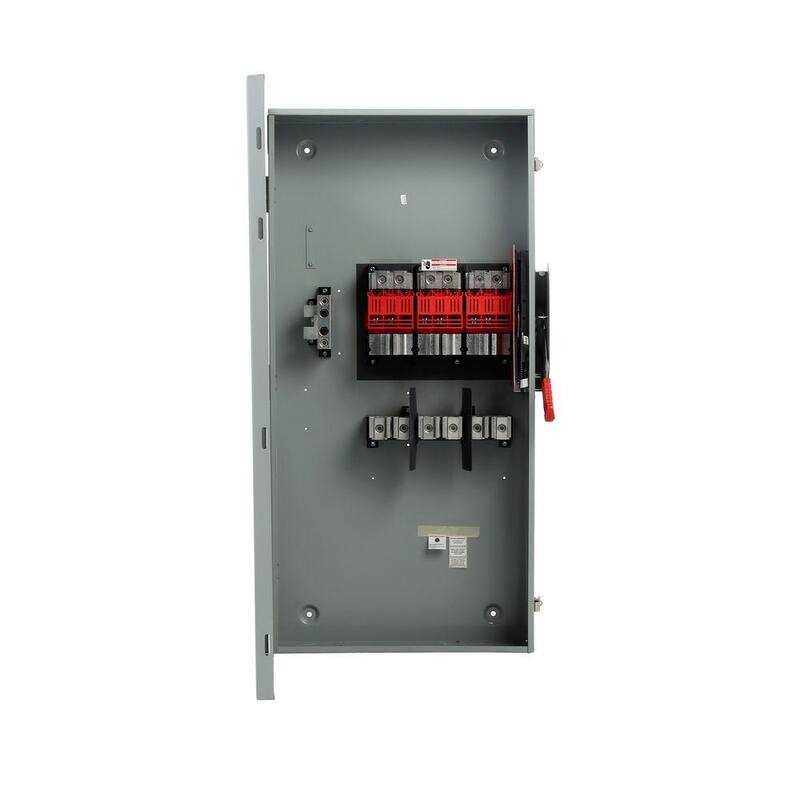 Siemens General Duty 400 Amp 240-Volt 3-Pole Indoor Fusible Safety Switch - GF325NA