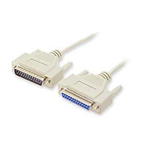 Ziotek RS232 Cable DB25 Male to Female Mld 10ft - 123 2170