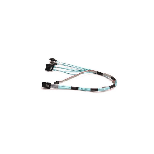 Supermicro 0.5m Mini-SAS (SFF-8087) to 4x SATA Internal Cable - CBL-0097L-02