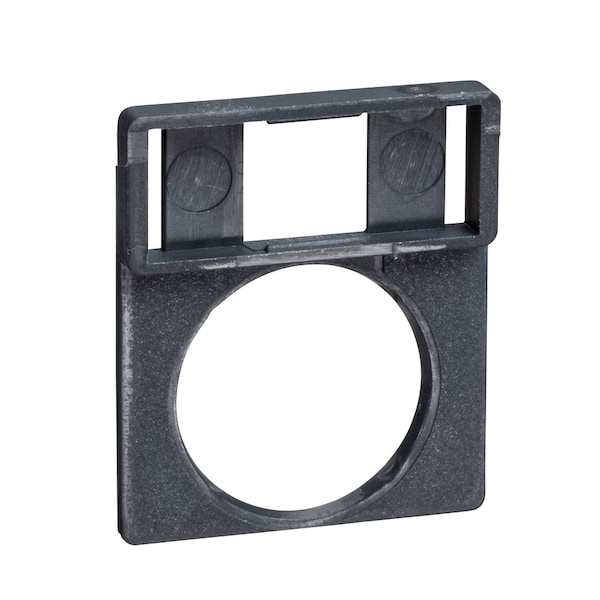 Schneider Electric Harmony XB6, soporte de leyenda de 24 x 28 mm para leyenda de 8 x 21 mm sin marcar - ZB6YD20
