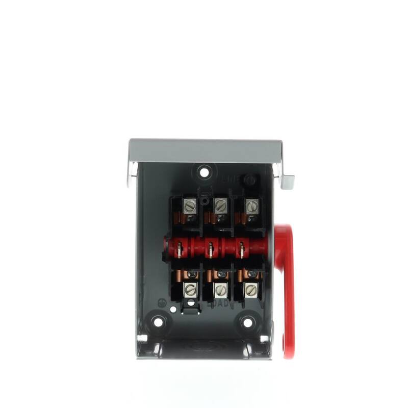 Siemens General Duty 30 Amp 3-Pole 3-Wire 240-Volt Non-Fusible Indoor Safety Switch - GNF321A