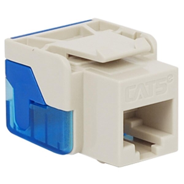 Icc ICC IC1078E5WH Cat 5e EZ Modular Connector; White - IC1078E5WH