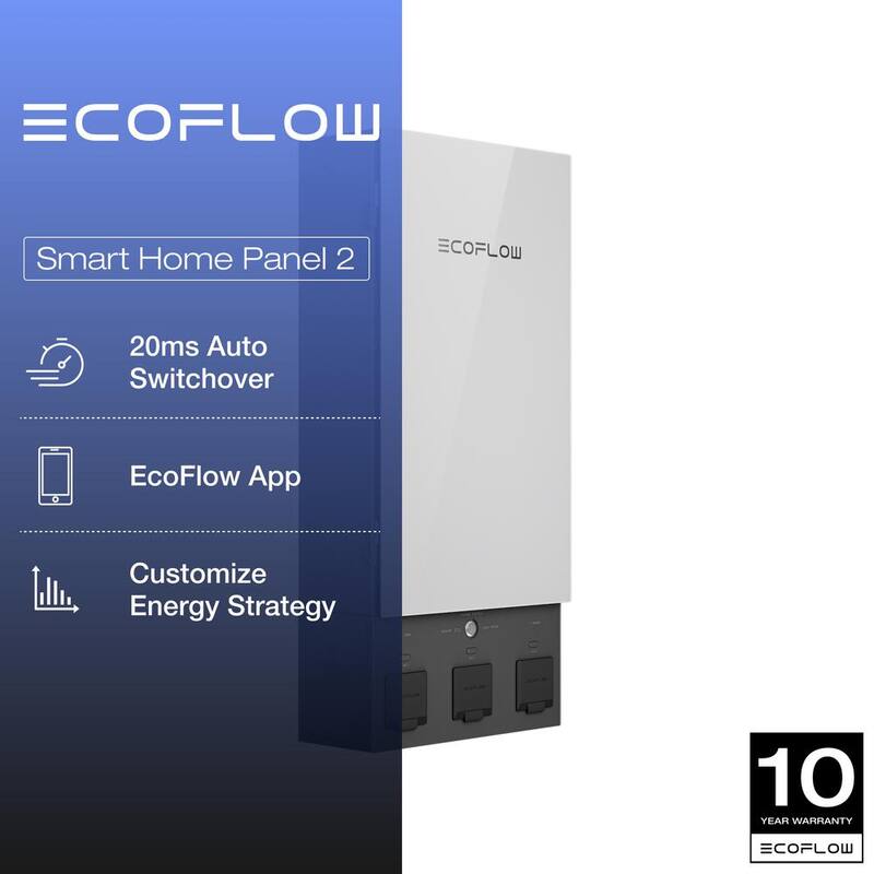 EcoFlow Smart Home Panel 2 (Paring with DELTA Pro and DELTA Pro Ultra) - EFSmartHomePanel-US