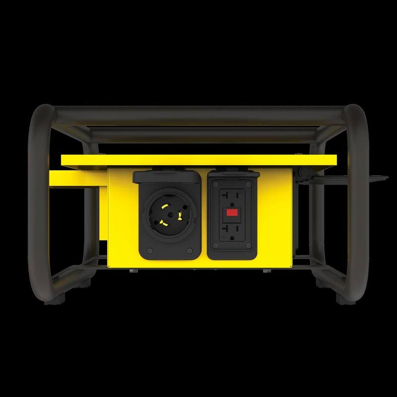Champion Power Equipment 50 Amp Inlet, 8 Receptacle Power Distribution Box - 201174