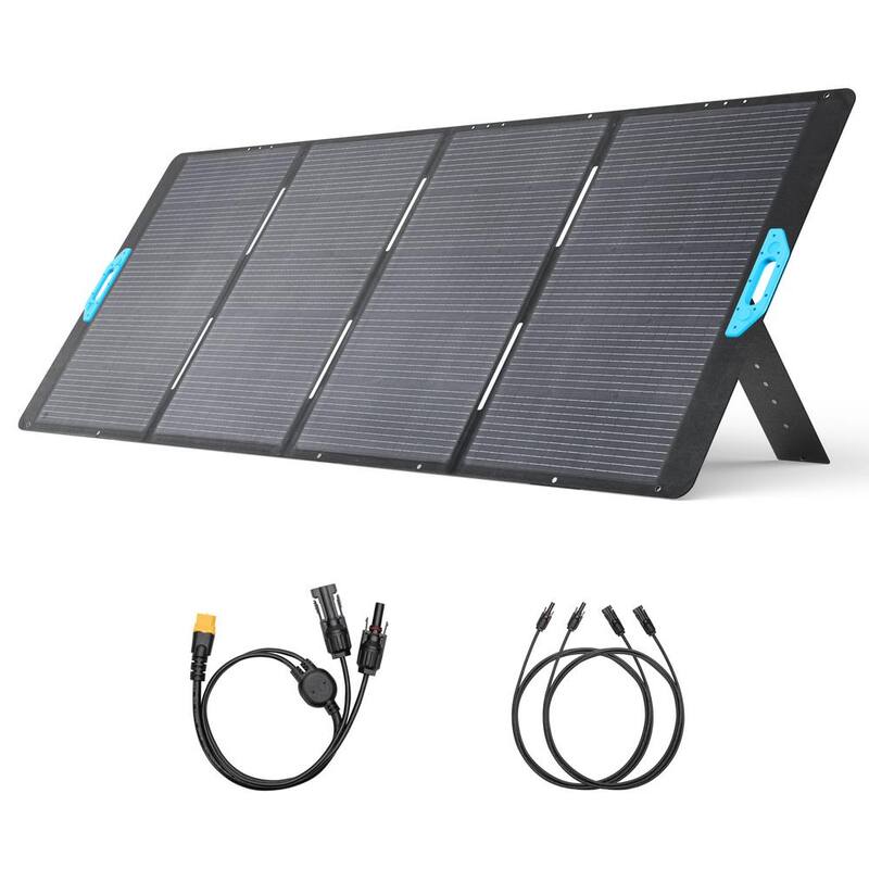 Anker 400W SOLIX PS400 Monocrystalline Silicon Portable Solar Panel for Power Station Generator, Boat Camping, IP67 Waterproof - SOLIX-400-SP
