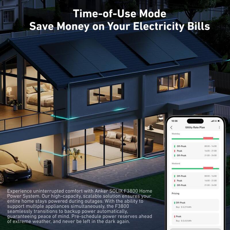 Anker SOLIX Smart Home Power Controller for F3800 Accessible Whole Home Backup Power System - SOLIX-90B1