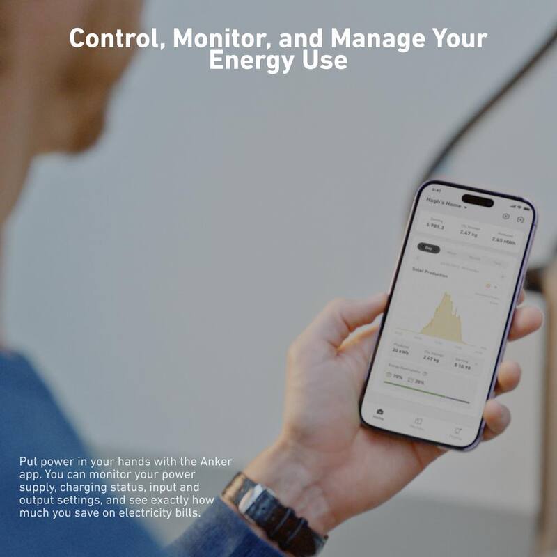 Anker SOLIX Smart Home Power Controller for F3800 Accessible Whole Home Backup Power System - SOLIX-90B1
