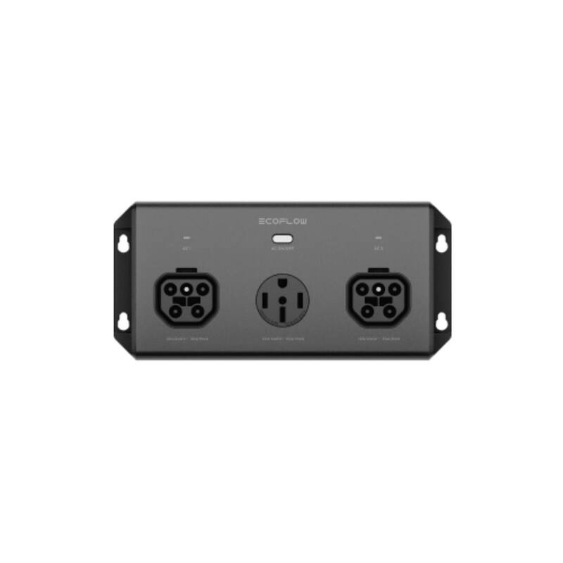 EcoFlow 50 Amp Hub-Standalone 30 Amp Rise to 50 Amp, Link 2 DELTA Pro Ultra Inverters - EFA-50AmpHub