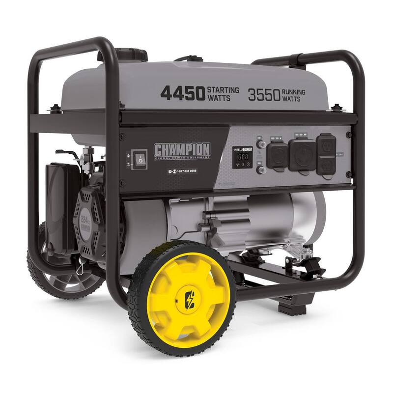 Champion Power Equipment Portable Generator Wheel Kit with Folding Handle and Never-Flat Tires - 40065